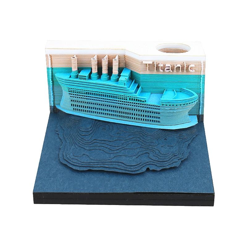 Titanic Love Style 3D Memo Pad