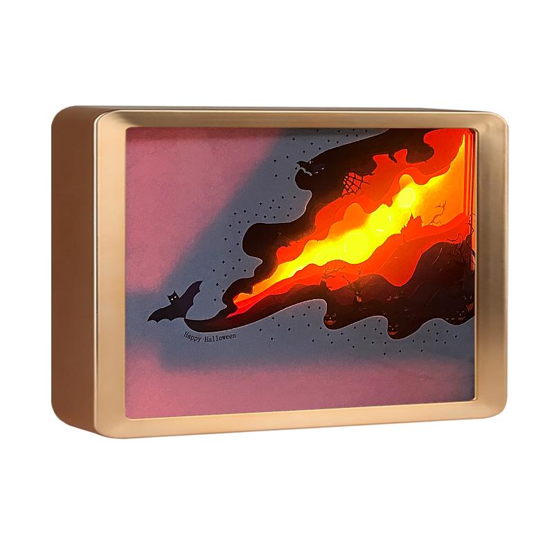 Halloween Paper Cut Light Box