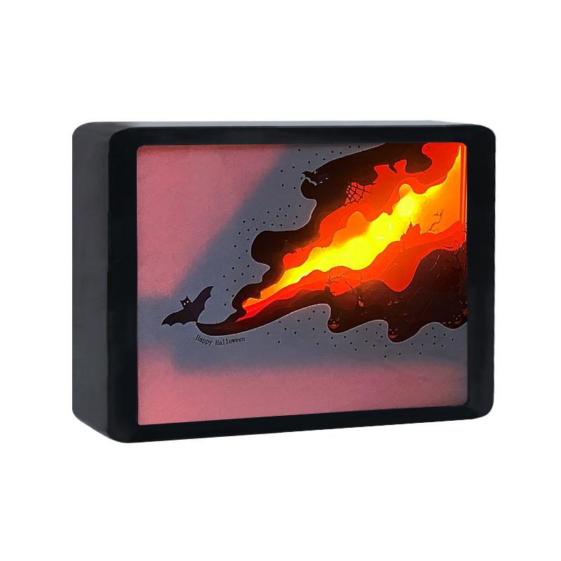 Halloween Paper Cut Light Box