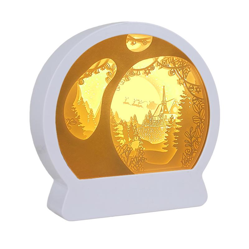 Christmas Papercut Lightbox